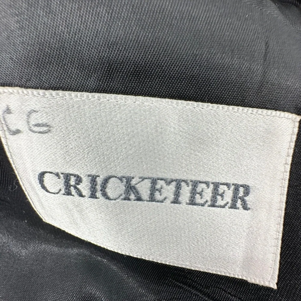 Cricketeer Suit Men 41R W35 x 31 Dark Gray Wool Two Button Professional Business